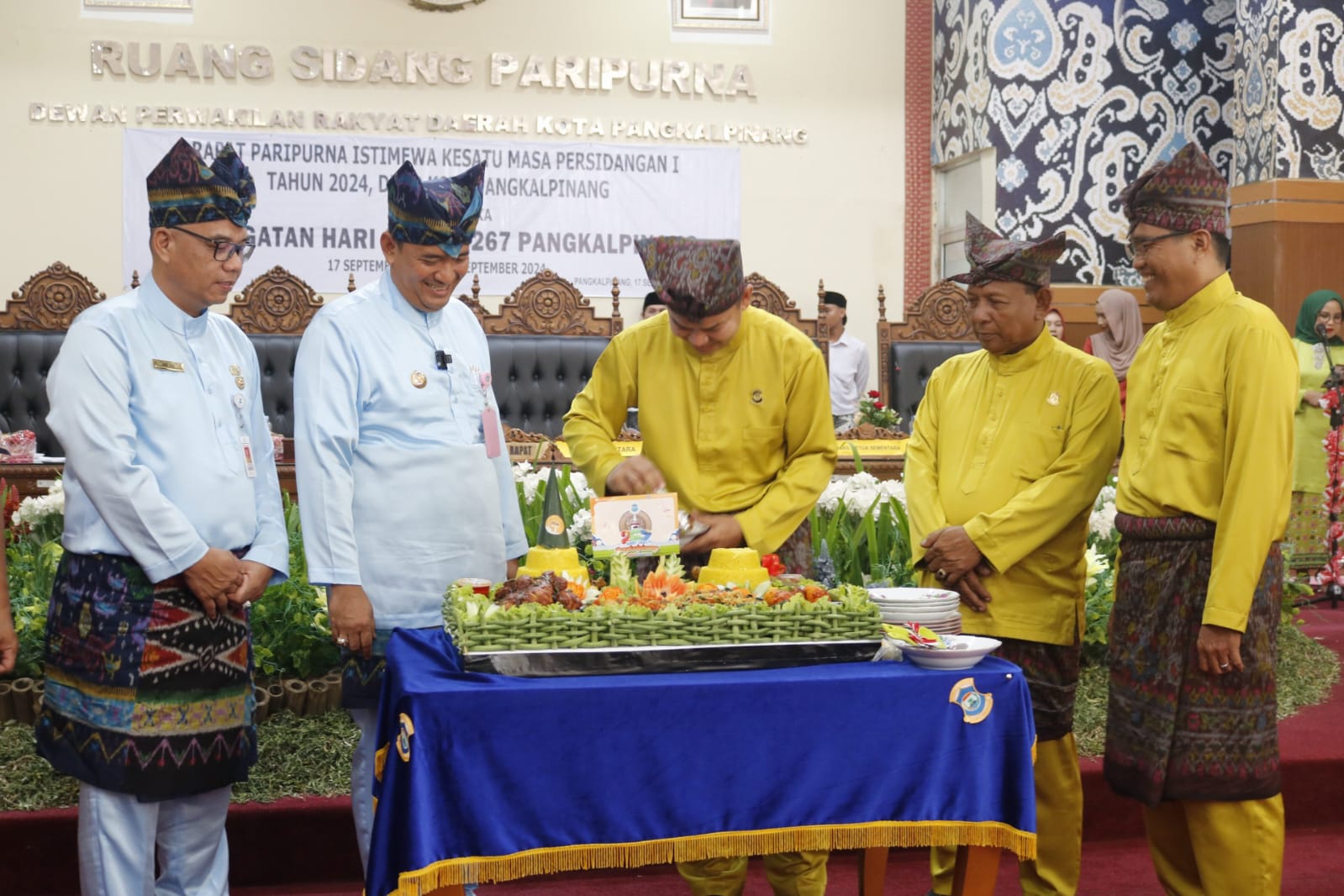 Paripurna Istimewa HUT Kota Pangkalpinang, Hertza: Semakin Matang