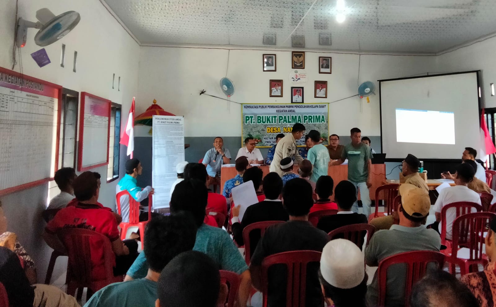 Sosialisasi PT. BPP Sempat Ada Warga yang Protes, Kades ; Nanti Ada Sosialisasi Lagi 