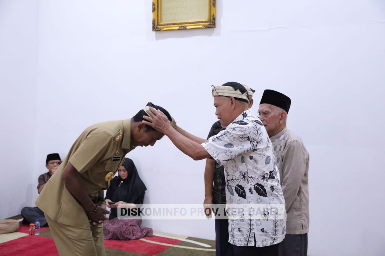 Pj Gubernur Suganda Sarasehan Bersama Tokoh Masyarakat Belitung