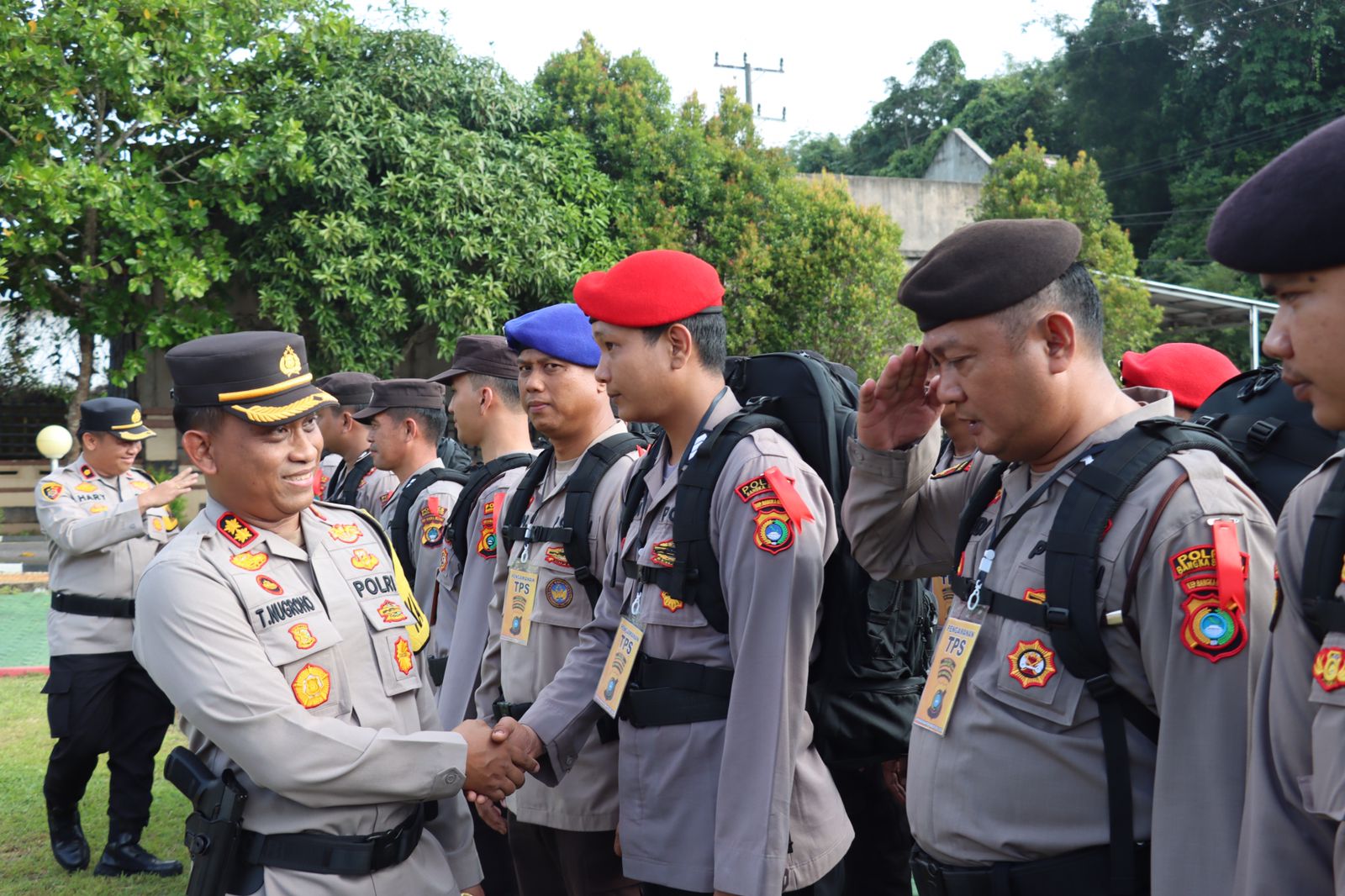 Polres Basel Terjunkan 204 Personel untuk Pengamanan TPS