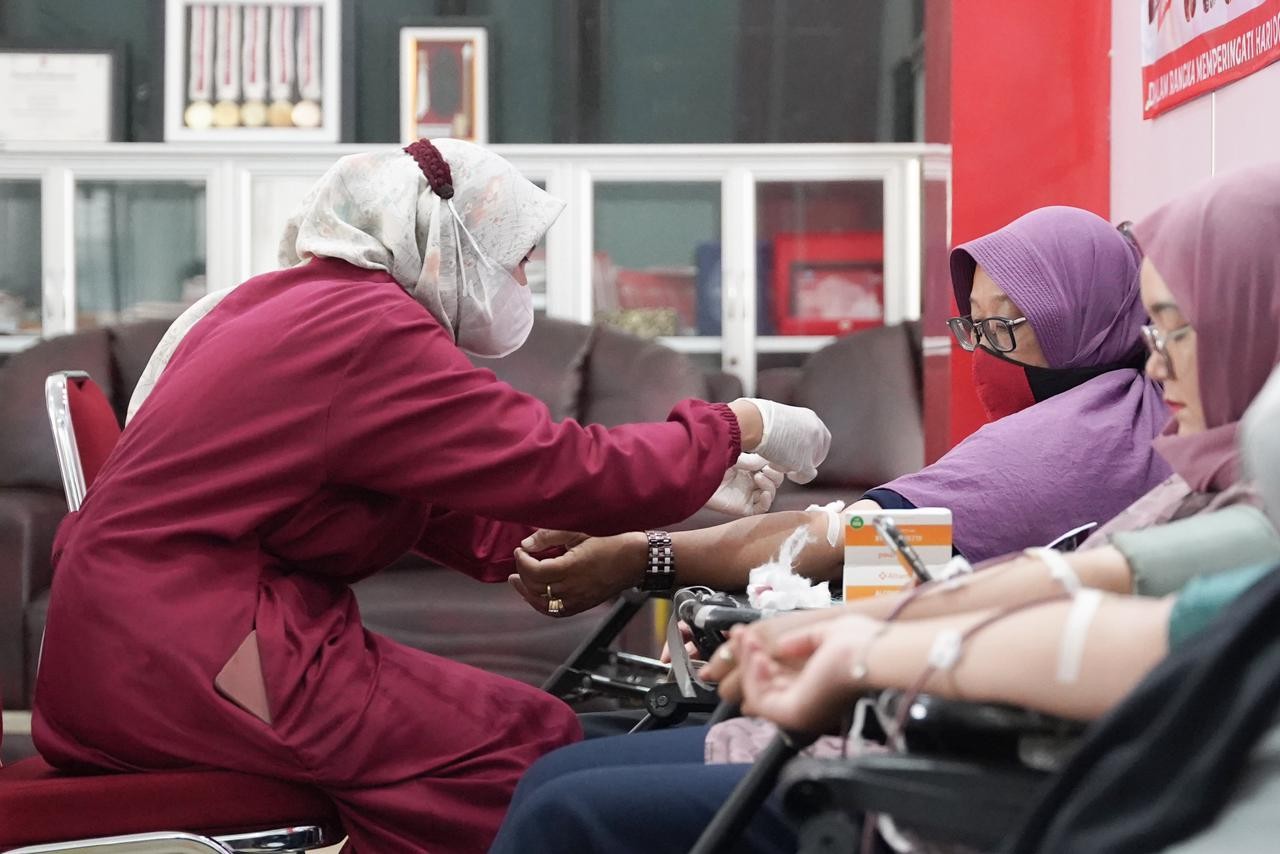 PT Timah Tbk Berperan Dukung PMI Tingkatkan Stok Darah