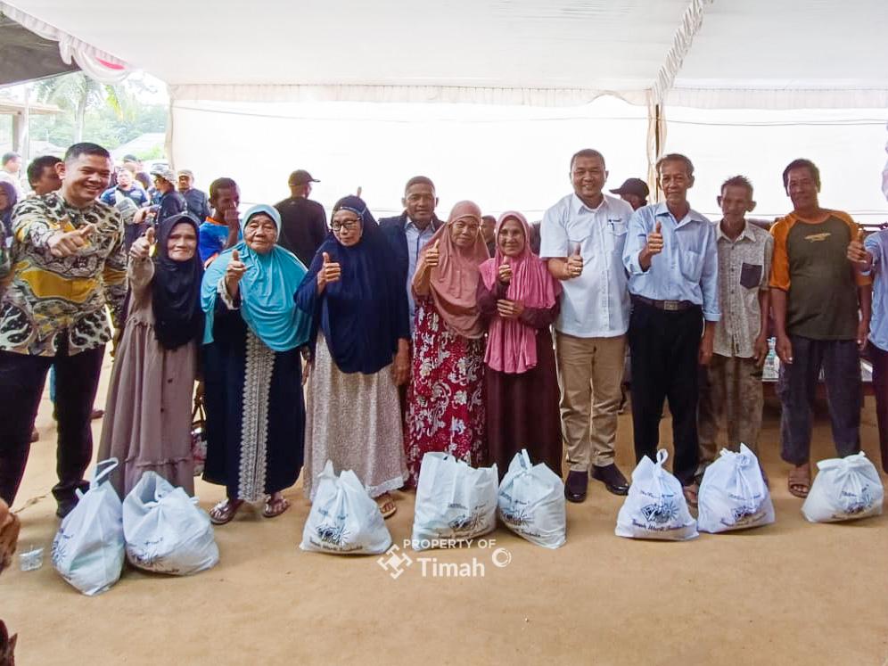 Tingkatkan Kinerja Operasi Produksi, PT Timah Gandeng Masyarakat Dusun Tanah Merah Lakukan Penambangan 