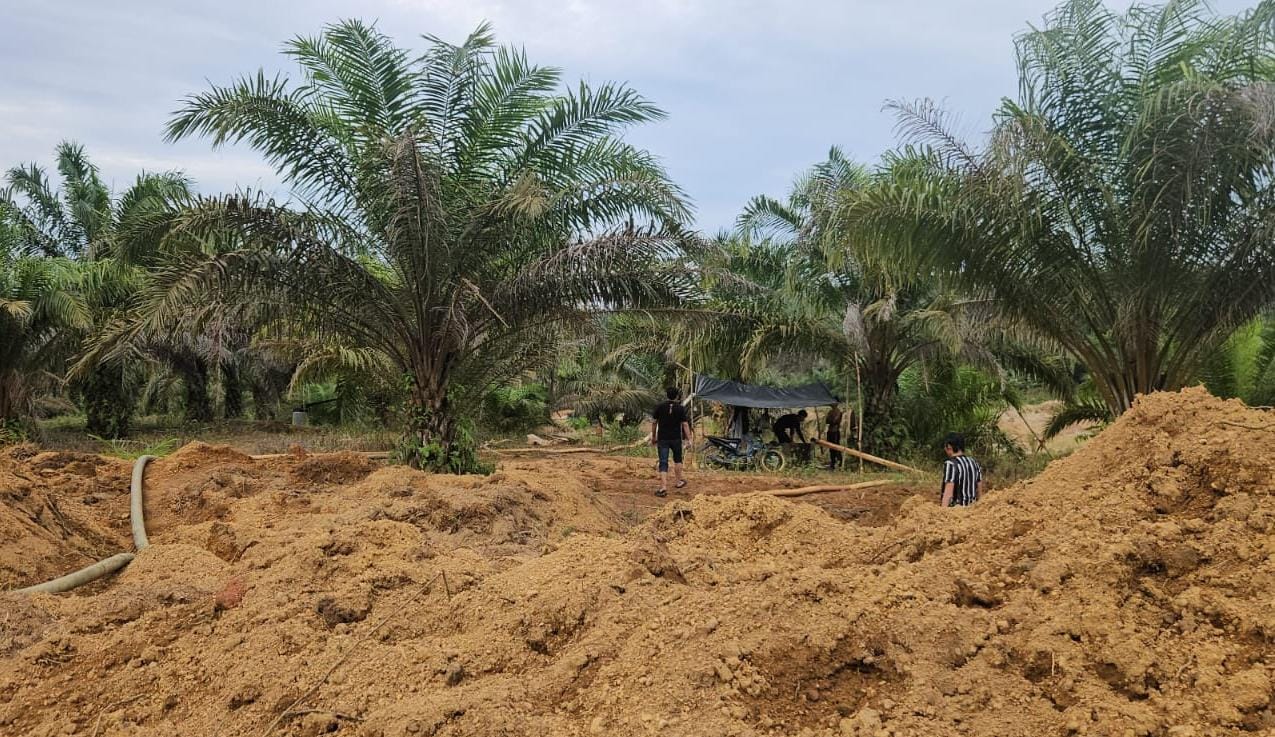 Dua Warga Airbara Ditangkap Polisi, Diduga Ilegal Minning 