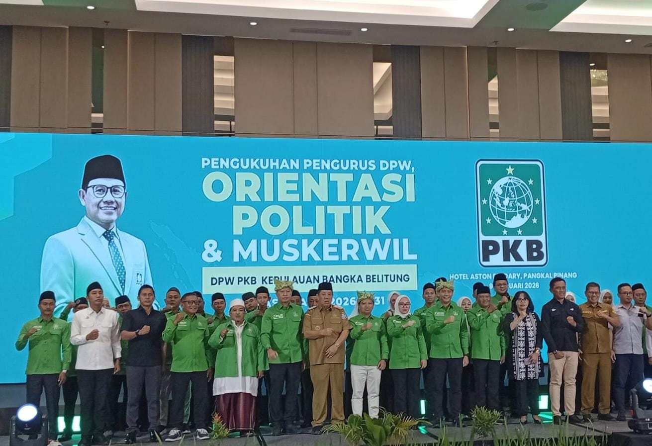 ​Bertu Merlas Resmi Pimpin DPW PKB Babel 2026-2031, Targetkan Ambisi di Pemilu 2029