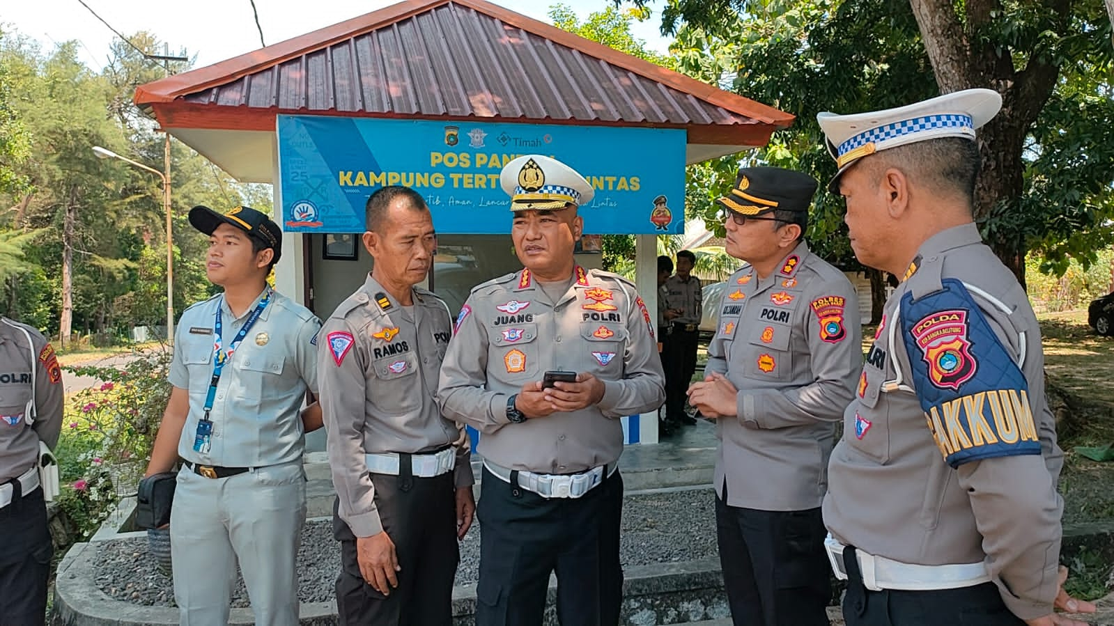 Dirlantas Polda Kepulauan Babel Turun ke Pusmet