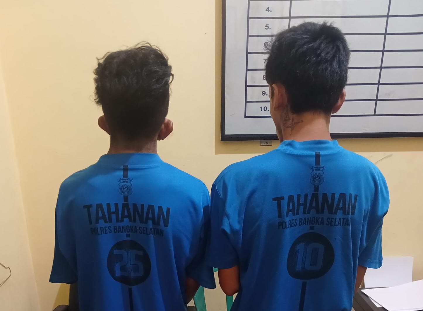 Sat Resnarkoba Polres Basel Tangkap Dua Warga Toboali, 2,31 gram Sabu Jadi Barbuk 
