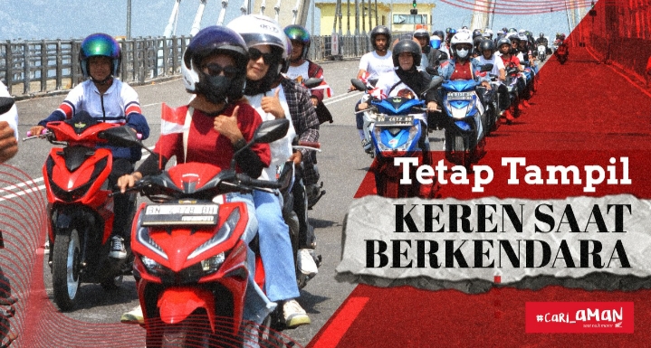 Tetap Tampil Keren Saat Berkendara