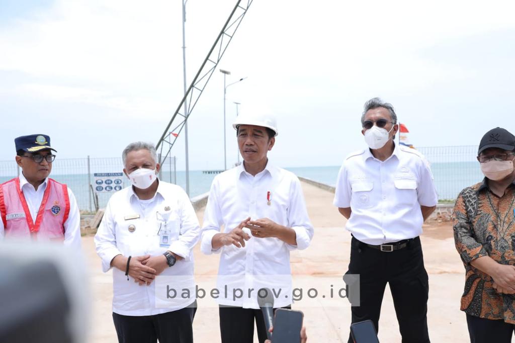Presiden Jokowi: Progres Pembangunan Tanjung Ular Sudah 99 Persen 