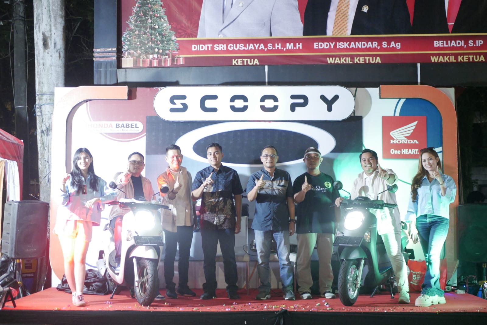 Honda Babel Gelar Launching New Honda Scoopy, Dengan Konsep Totally Unique Berhasil Curi Perhatian Masyarakat 