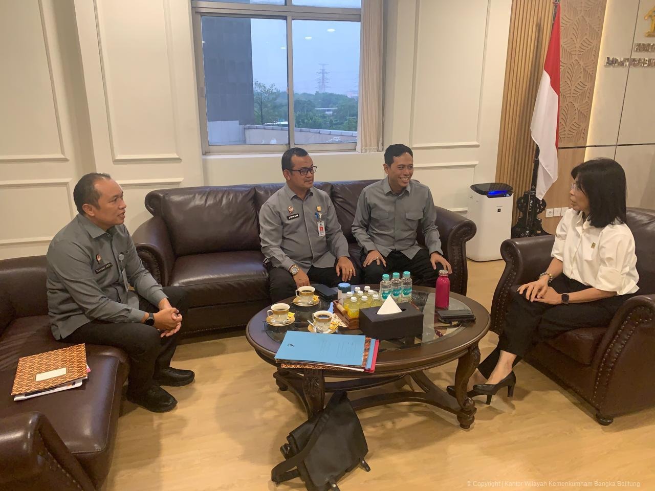 Kanwil Kemenkum Babel Tingkatkan Akses Layanan Hukum dengan Konsultasi Peresmian Posbankum dan Bersama BPHN