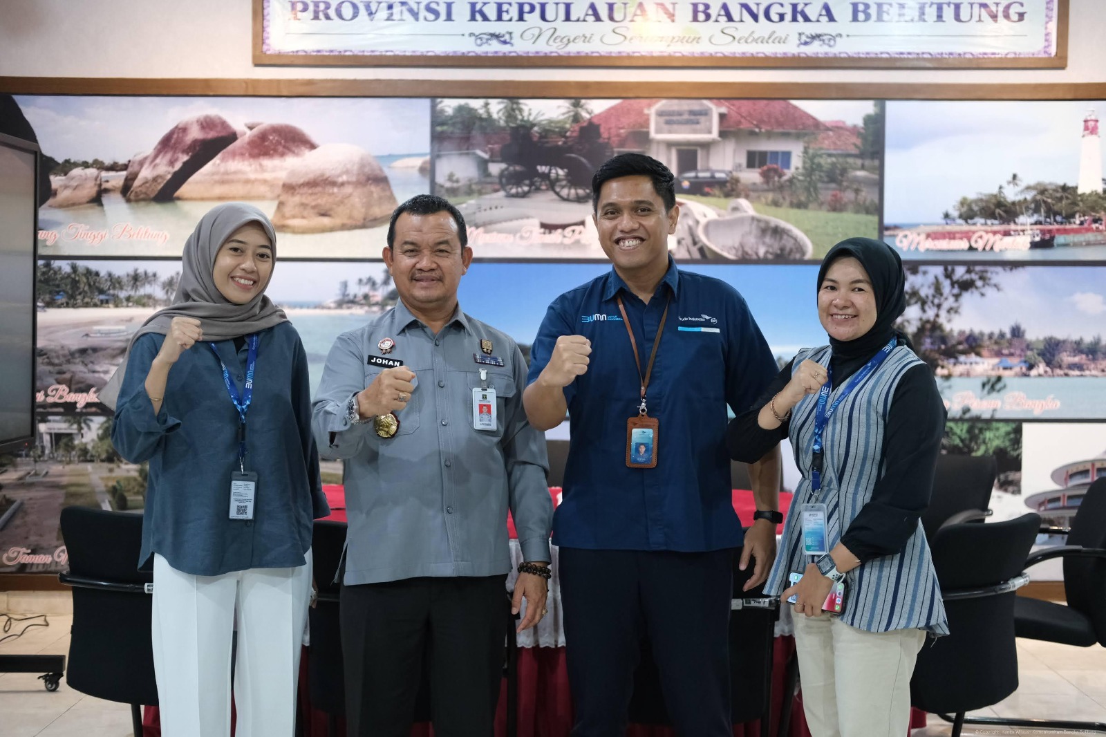 Kanwil Kemenkum Babel Jajaki Sinergi dengan Garuda Indonesia Pangkalpinang