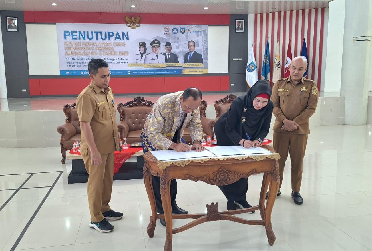 KKN Mahasiswa Pertiba di Basel Berakhir