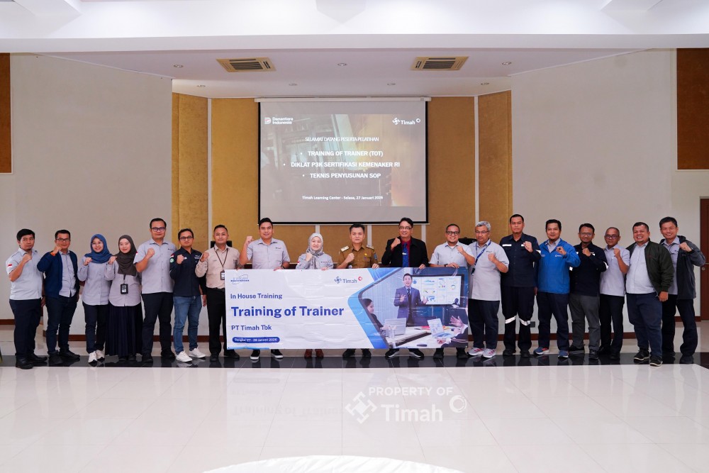 Komitmen Bangun SDM Unggul, PT Timah Tbk Gelar Pelatihan Terpadu Bagi Karyawan