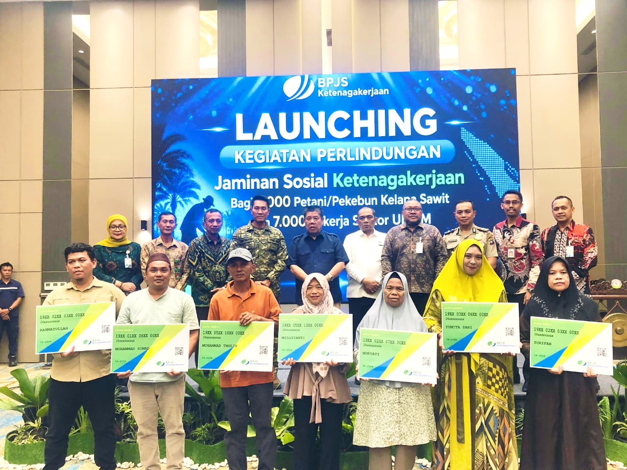 ​Gubernur Hidayat Arsani Luncurkan Jaminan Sosial untuk 12 Ribu Pekerja Babel