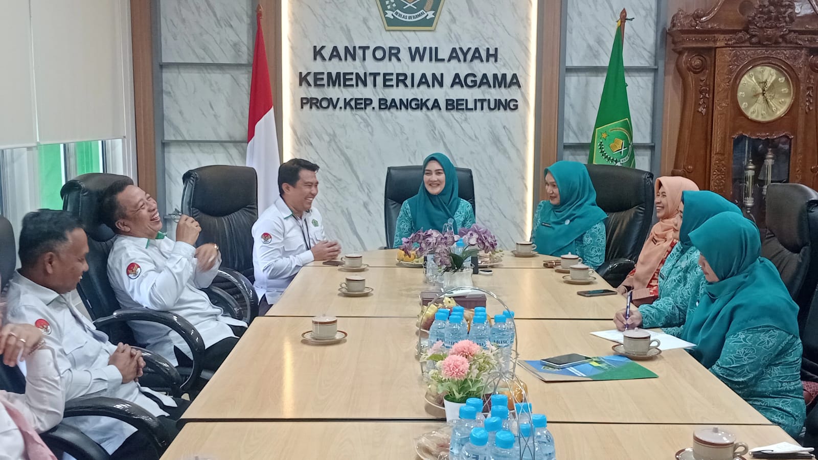 Kakanwil Kemenag Babel dan TP PKK Pemprov Rapat Bersama Terkait Rencana Program Nikah Masal Gratis 2026