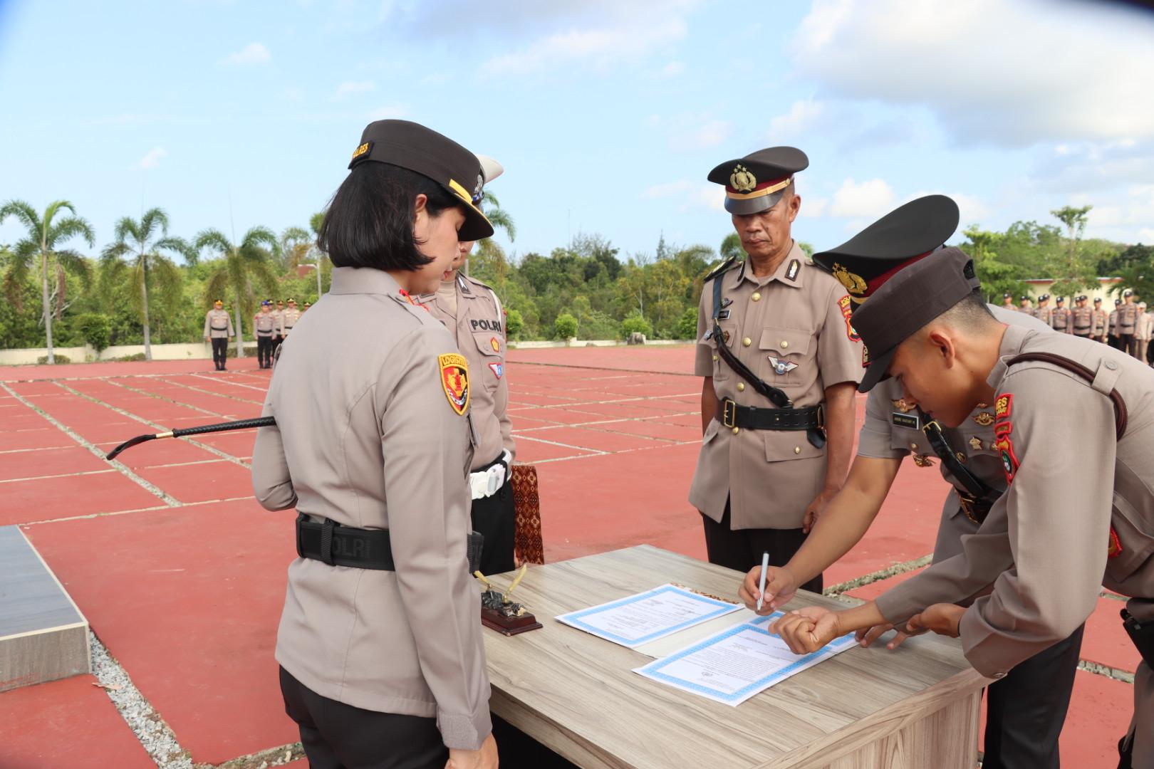 Kasat Lantas Bangka Barat Berganti, AKP Ramos Pensiun