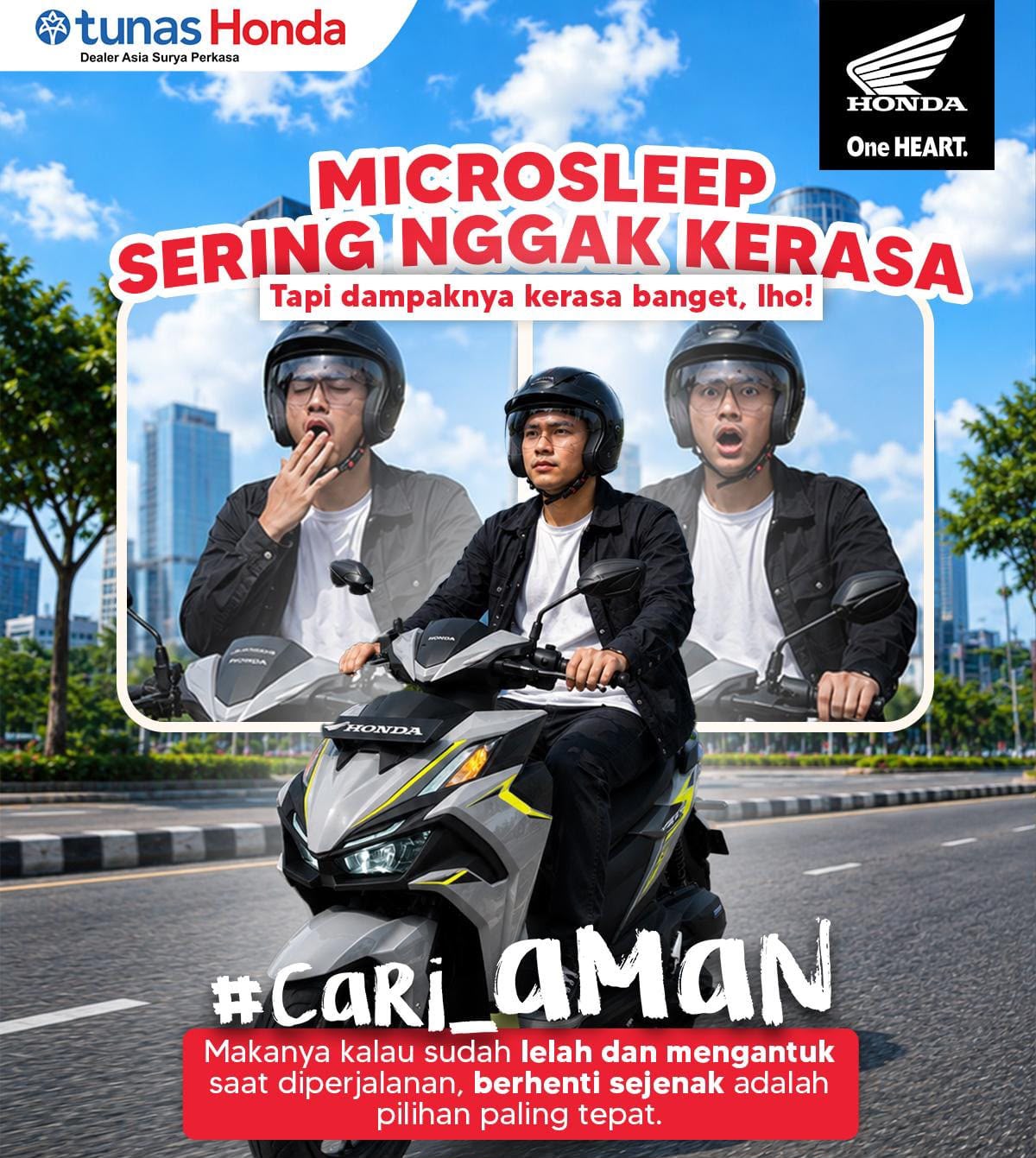 Microsleep Sering Tak Terasa, Tapi Dampaknya Bisa Berbahaya Saat Berkendara
