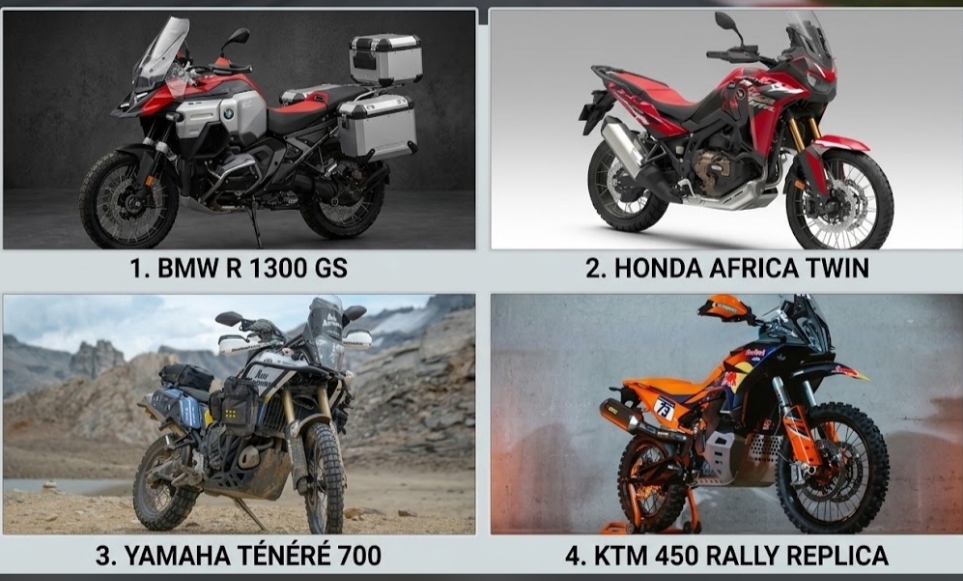 Menjelajah Tanpa Batas! Ini 4 Motor Adventure Paling Populer di Dunia, Spesifikasi, dan Harganya