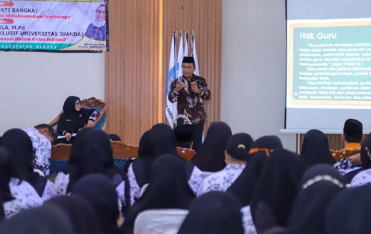 Seminar Pendidikan PGRI Bangka Bahas Perlindungan Guru dan Pembelajaran Inklusif