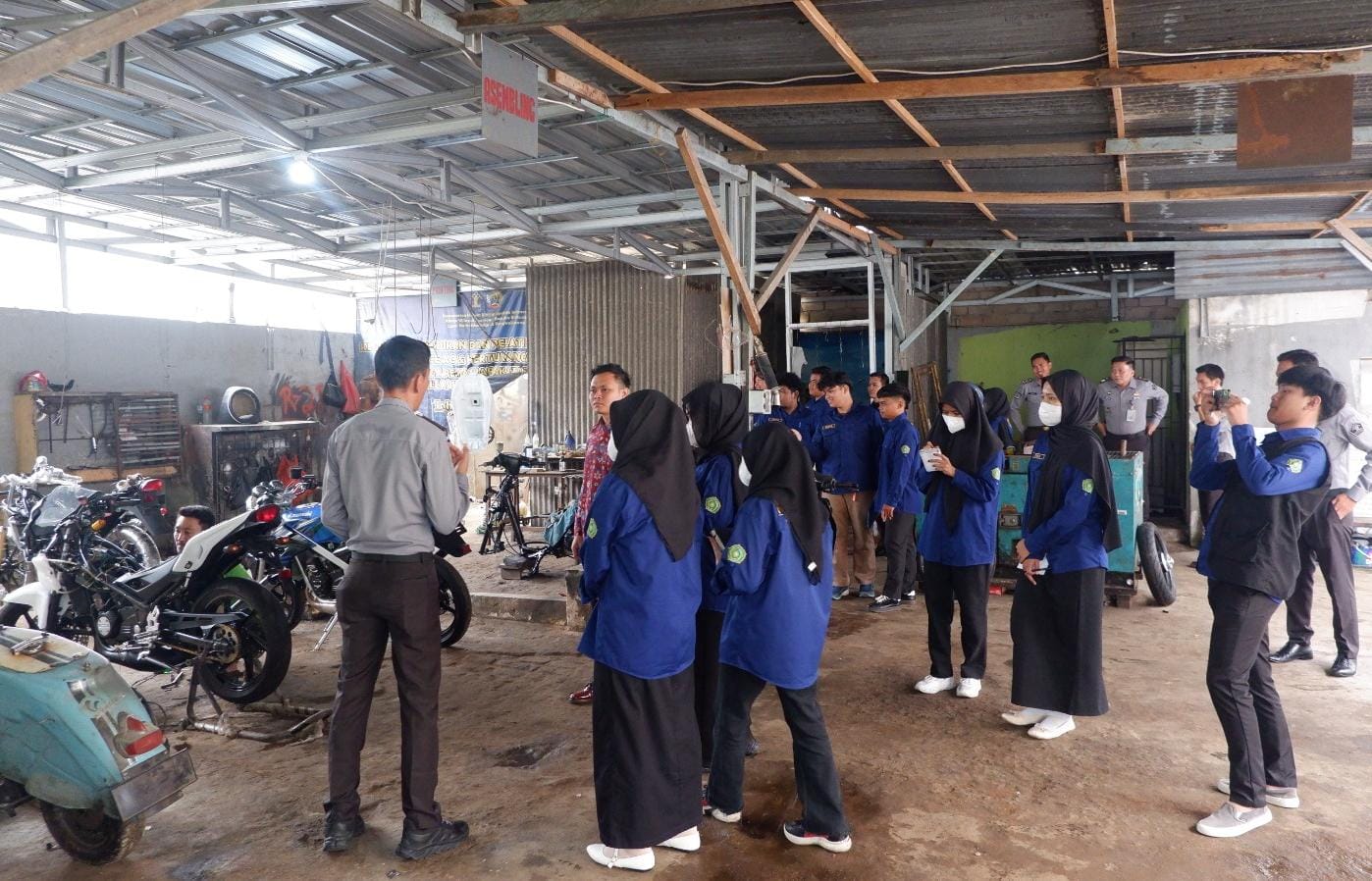 Mahasiswa Kriminologi Unmuh Babel Kuliah Lapangan di Lapas Narkotika Pangkalpinang