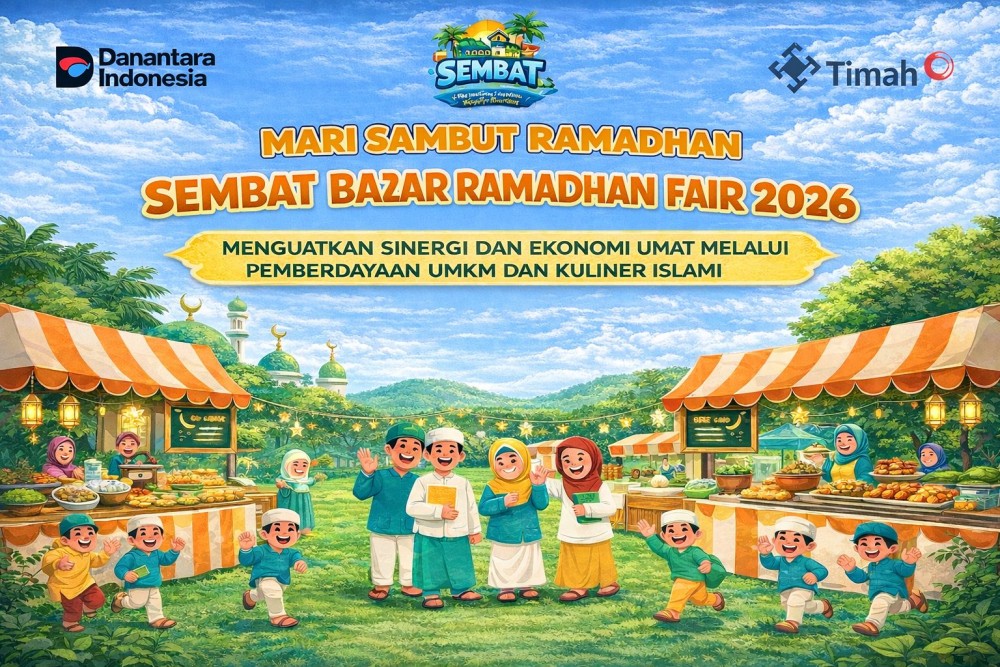 PT Timah Tbk Gandeng Sembat Gelar Bazar Ramadan Fair di Bukit Baru Pangkalpinang