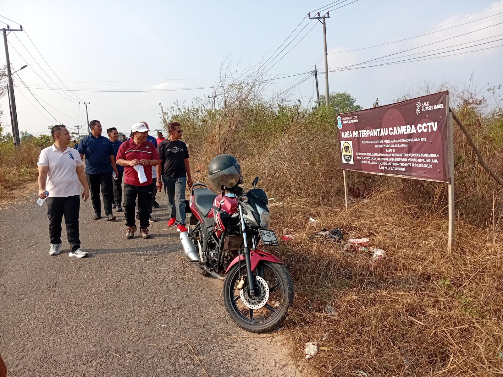 Wako Udin Tegas, Akan Tangkap Warga Buang Sampah Sembarangan