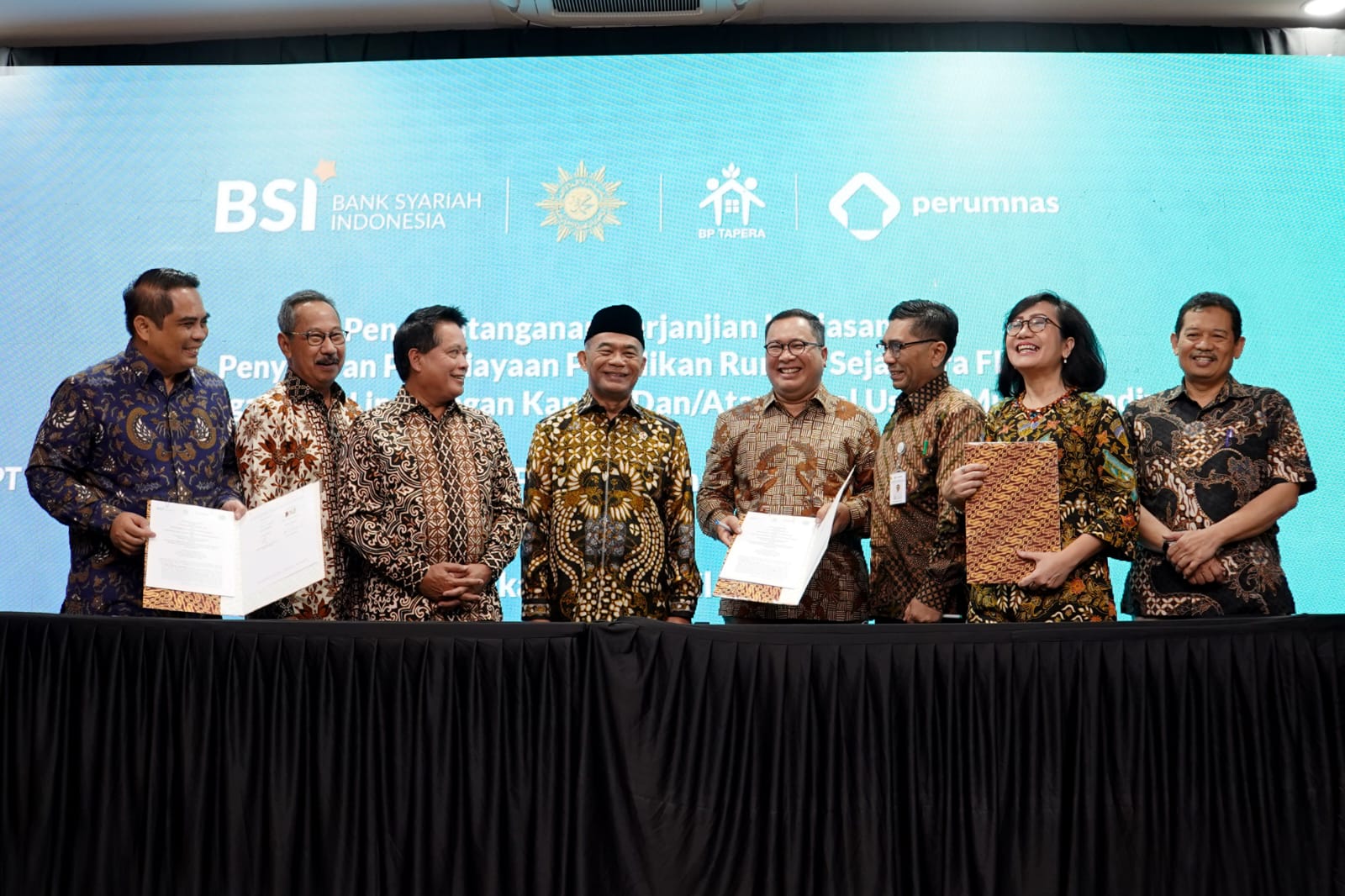 BSI, PP Muhammadiyah, BP Tapera, & Perumnas Berkolaborasi, Maksimalkan Penyaluran KPR Syariah