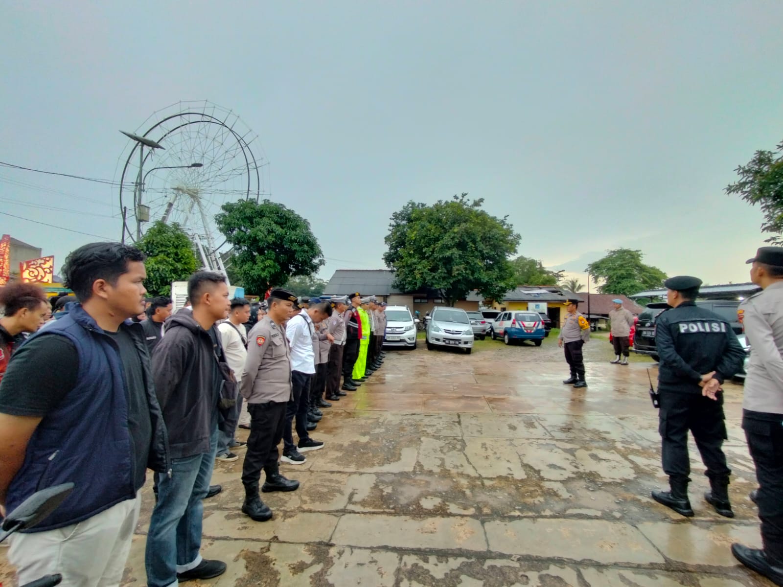 Apel Persiapan Kegiatan Menjelang Tahun Baru di Basel, Polres Basel Siapkan Rekayasa Lalulintas 