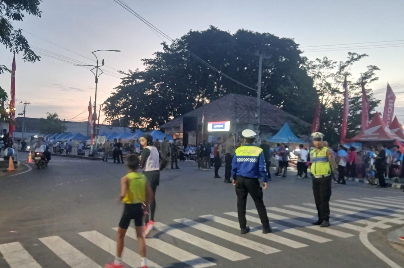 Jamin Keamanan dan Kelancaran Kegiatan Basel Run, Ratusan Personel Diterjunkan 