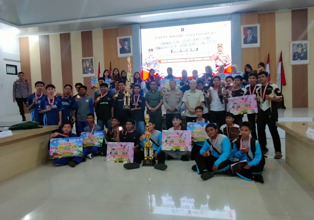 Turnamen E-sport Free Fire Polres Basel, Sungailiat dan Belinyu Mendominasi, Ini Daftar Juaranya
