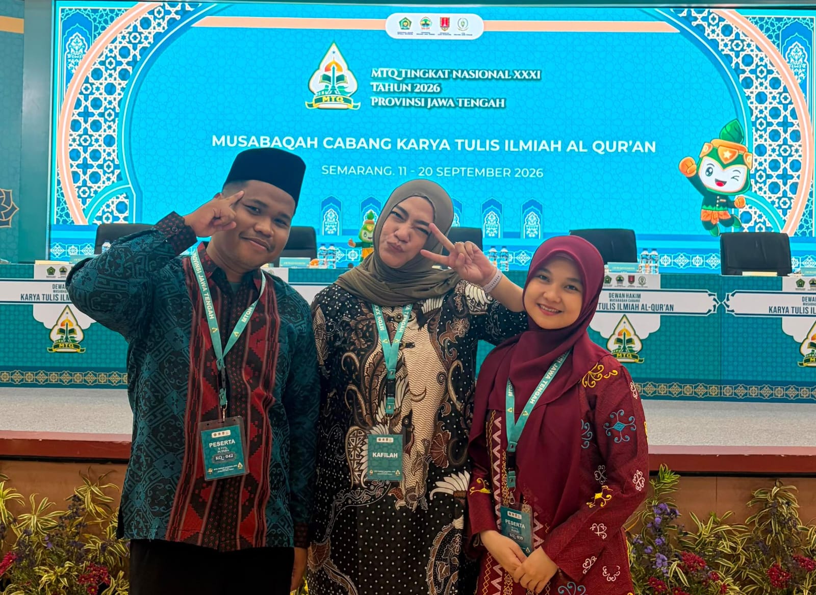 Peserta KTIQ Bangka Belitung Melaju Semifinal MTQ Nasional ke-31