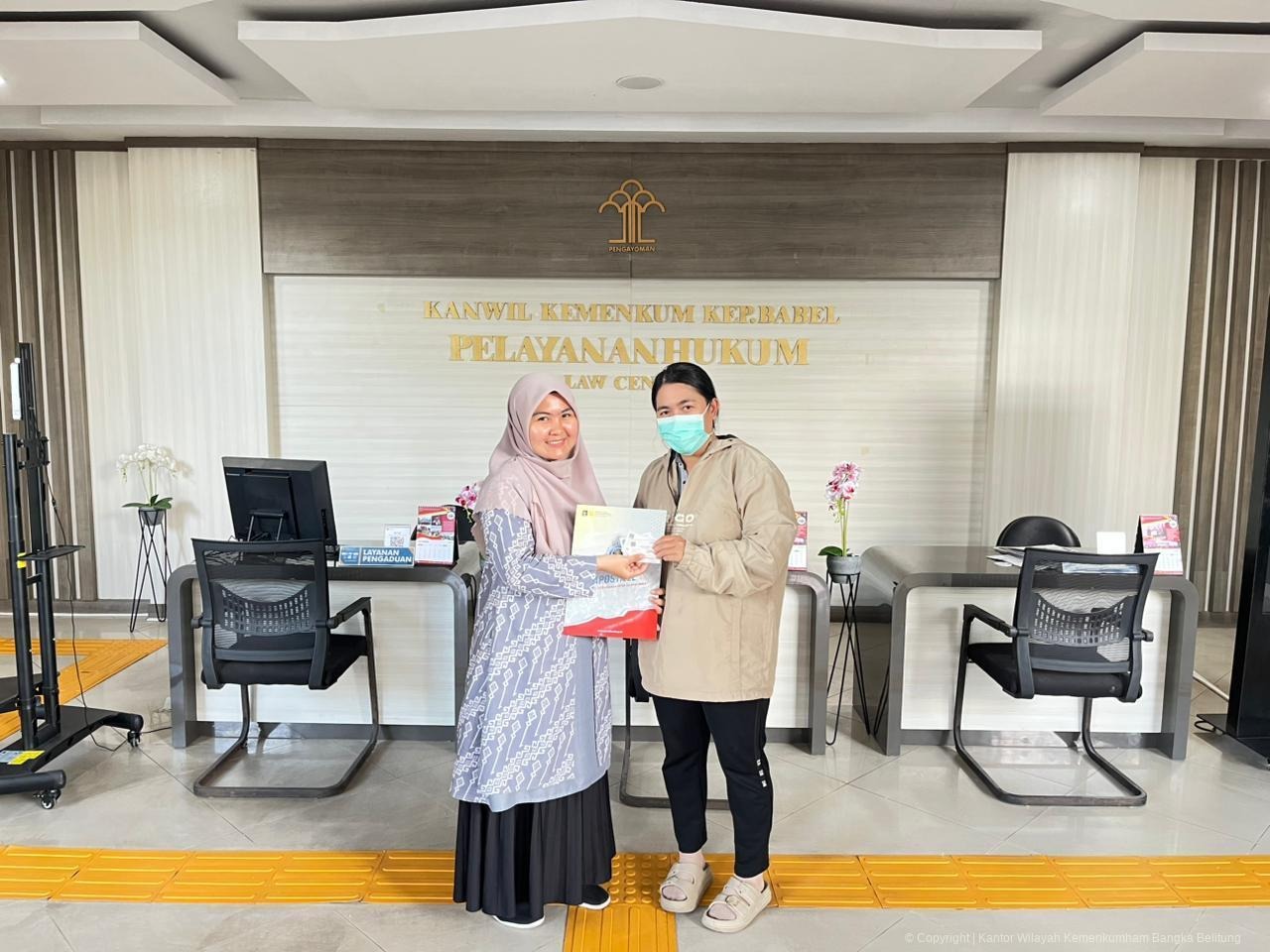 Dukung Mobilitas Internasional, Kemenkum Babel Terbitkan Tiga Stiker Legalisasi Tujuan Qatar