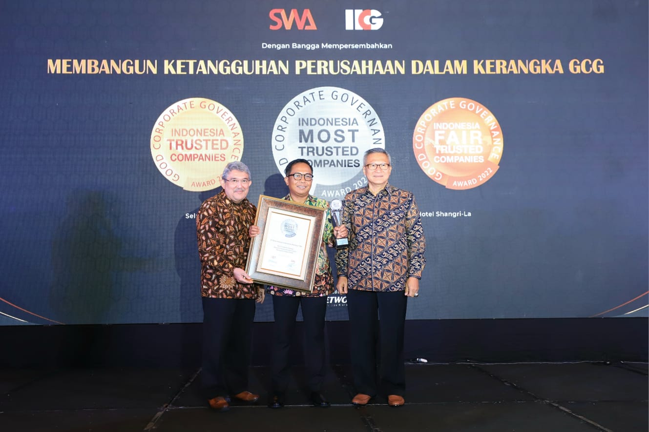 Terapkan GCG Terbaik, BRI Jadi Indonesia Most Trusted Companies 2022