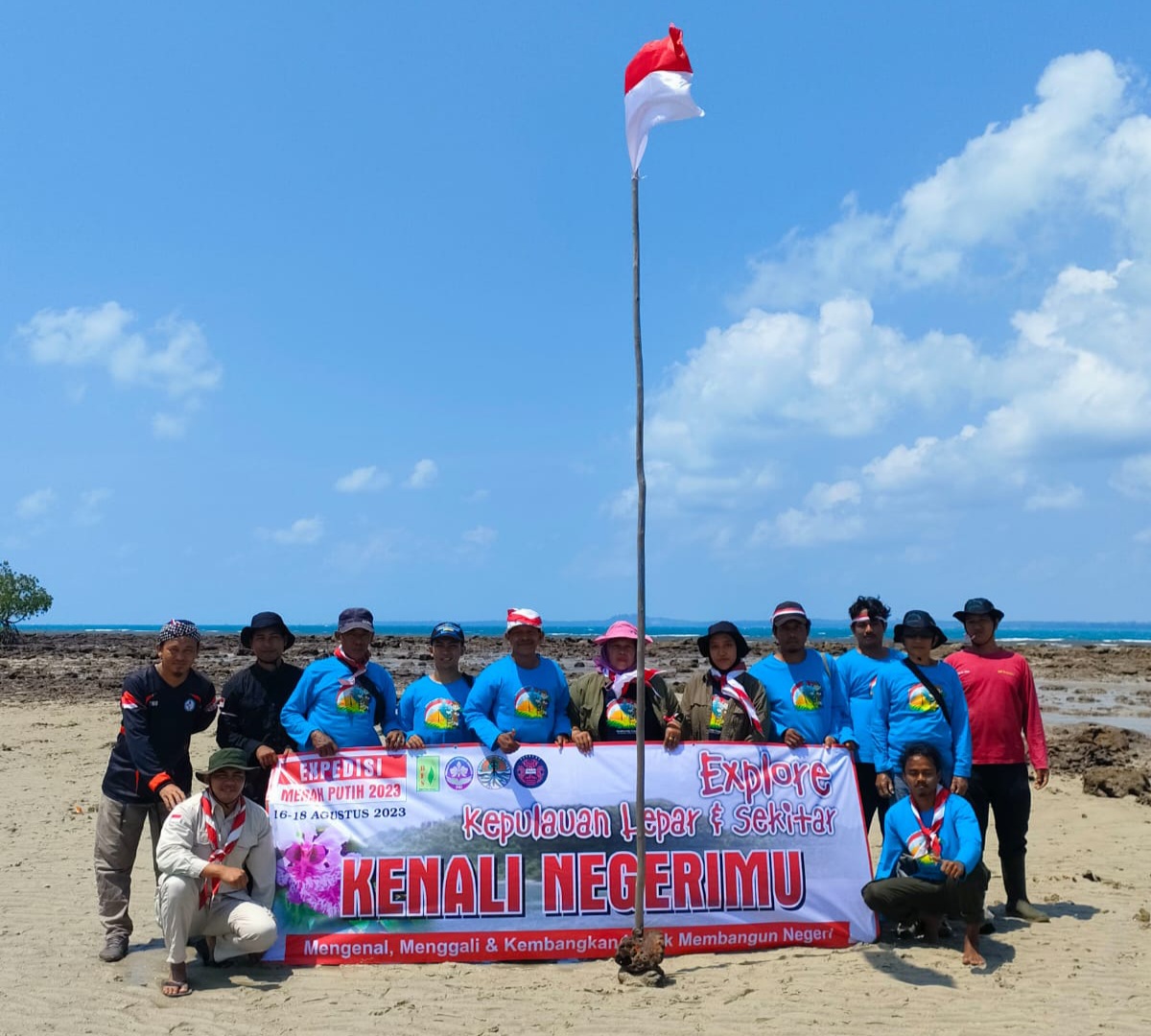 Ekpedisi Merah Putih BFS di Kepulauan Lepar, Ada Potensi Terumbu Karang, Anggrek dan Mangrove Asri Terjaga