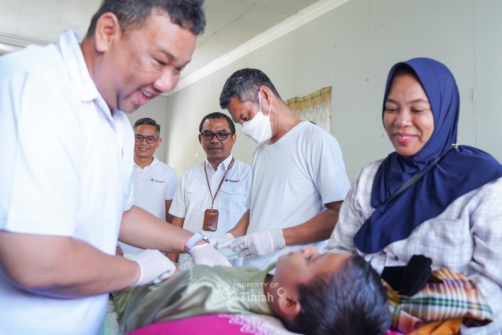Bulan Bakti HUT ke-49, PT Timah Gelar Khitanan Massal Bagi Anak-anak di Provinsi Riau