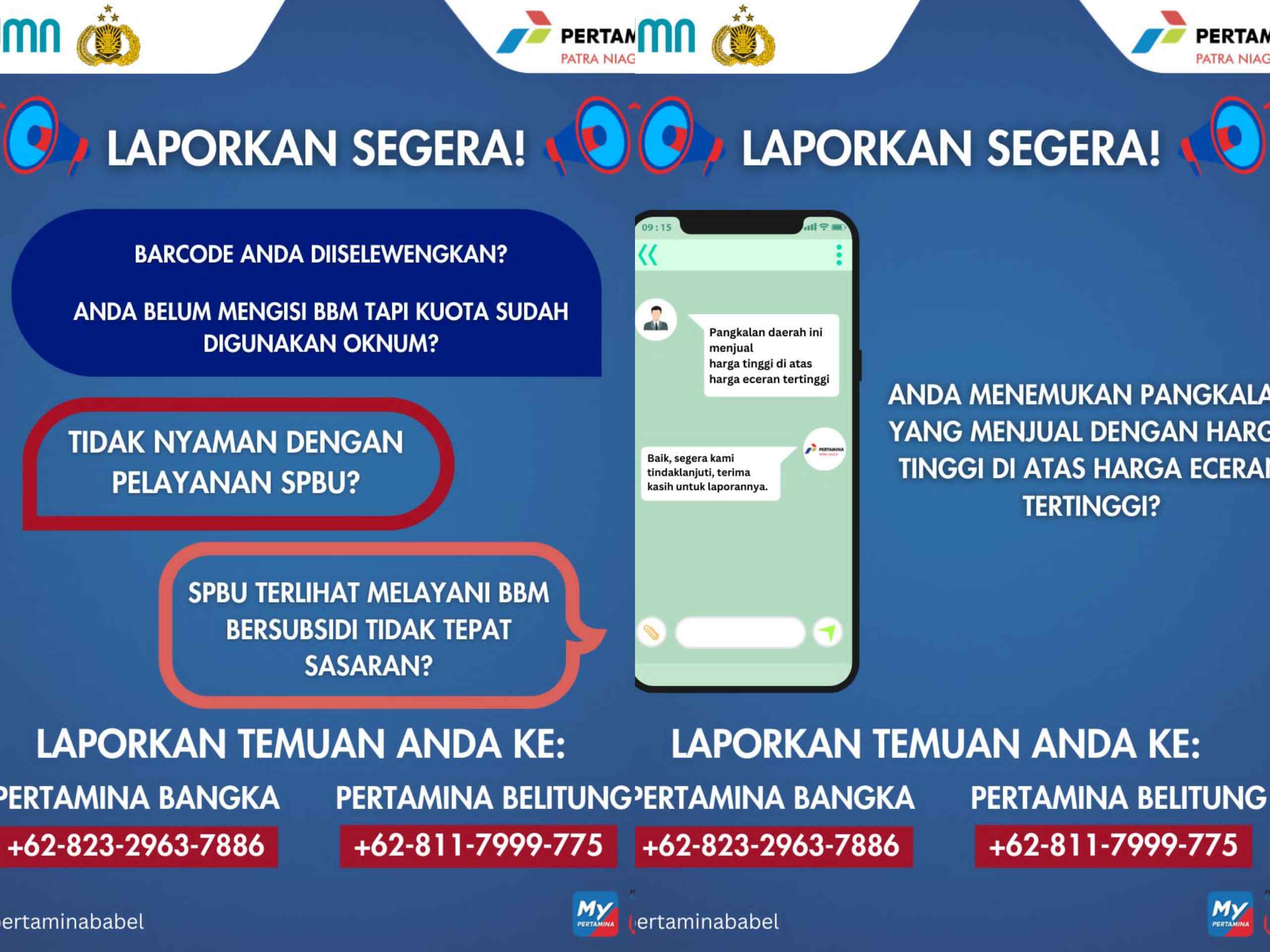 Temukan Kecurangan BBM atau LPG, Laporkan Sini!