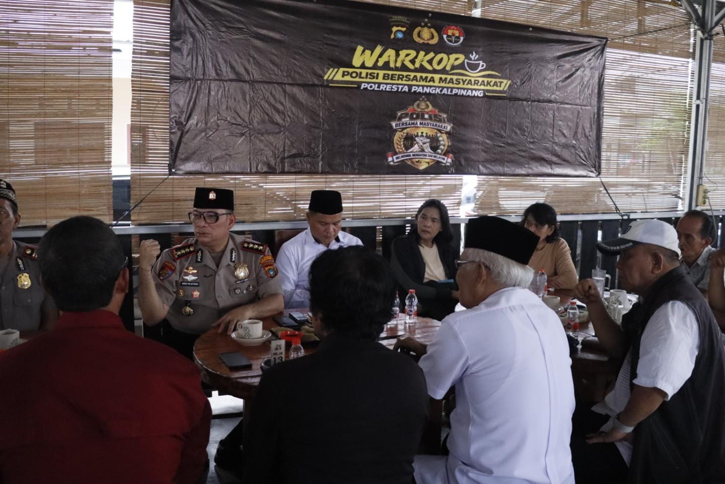 Wujudkan Program Kapolri, Kapolresta Pangkalpinang Turun Langsung Serap Aspirasi Warga