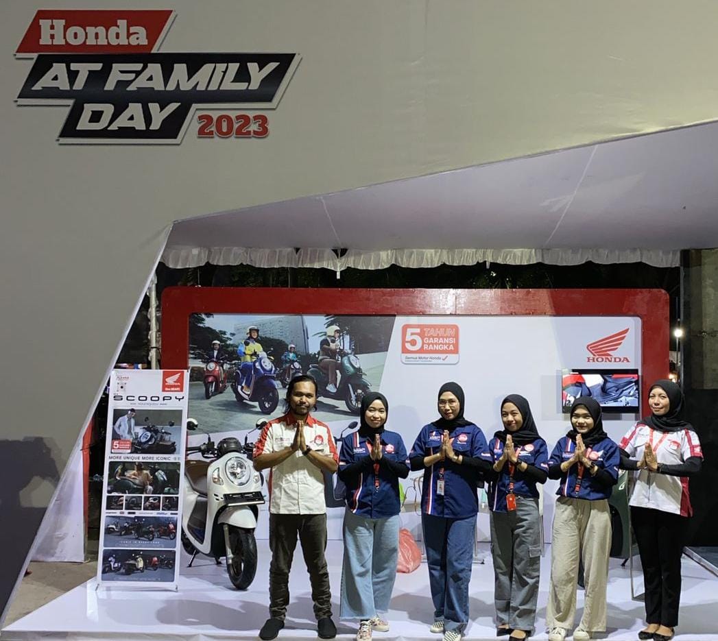 Honda At Family Day Disambut Antusias Masyarakat Belitung 