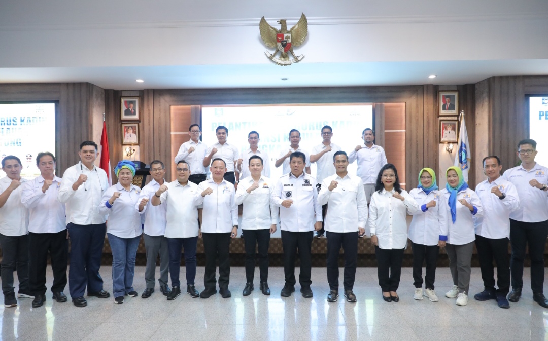 Hadiri Pelantikan Pengurus Kadin Babel, Gubernur Hidayat Arsani Siap Perkuat Kolaborasi