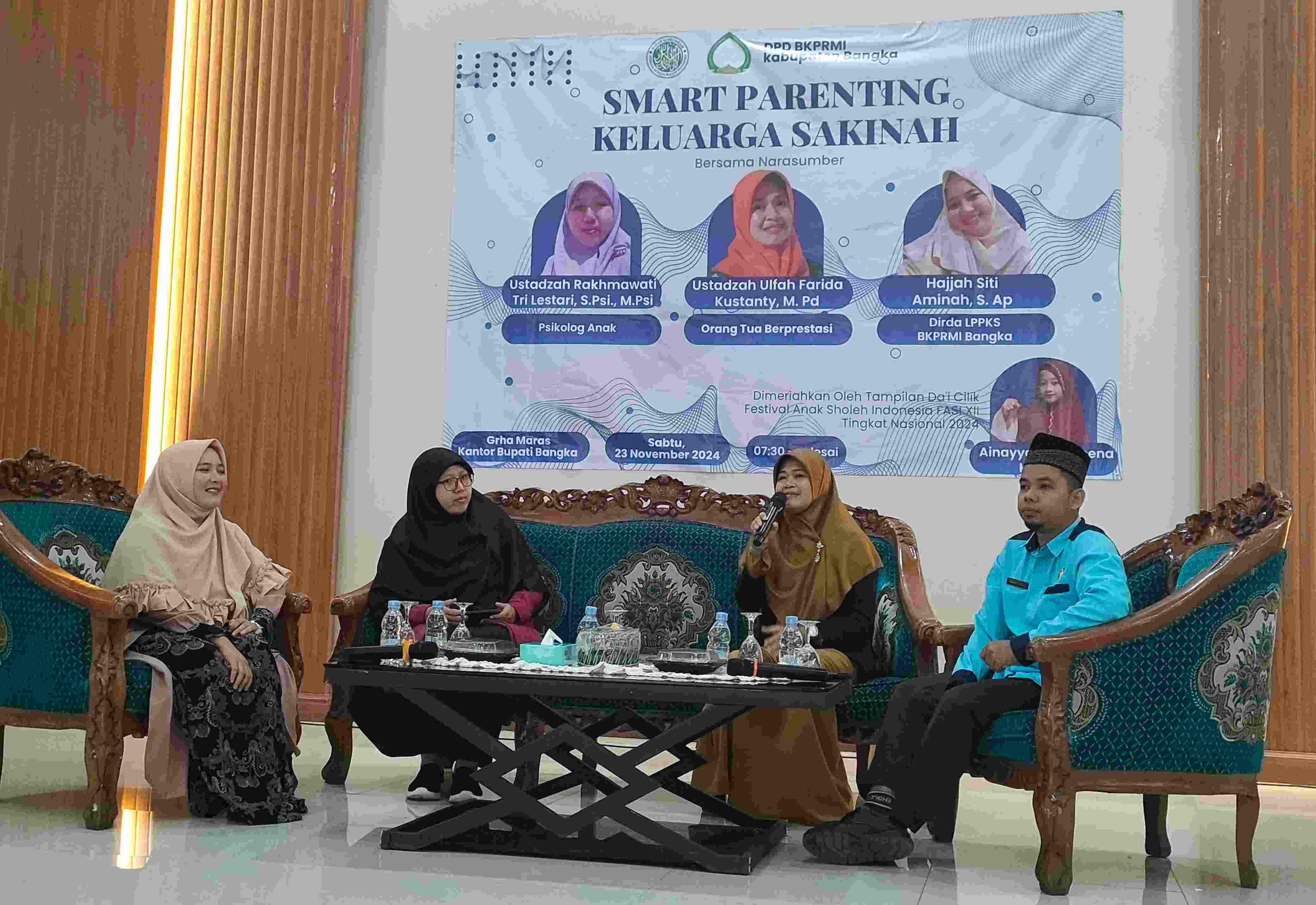 100 Guru dan Remaja Masjid Ikuti Smart Parenting Keluarga Sakinah