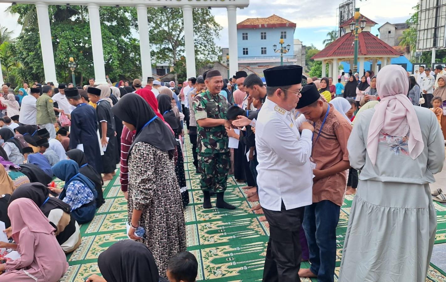 Peringati Maulid Nabi di Himpang Lima, 250 Anak Yatim Piatu Disantuni 