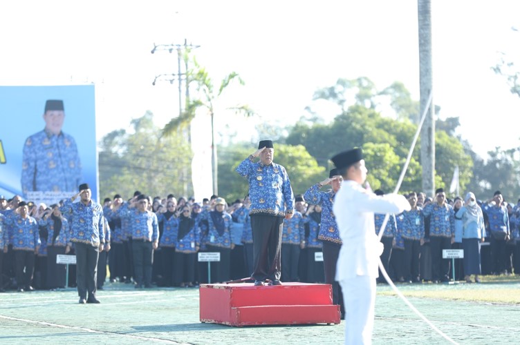 Pegawai Pemprov Babel Peringati HUT ke-54 KORPRI