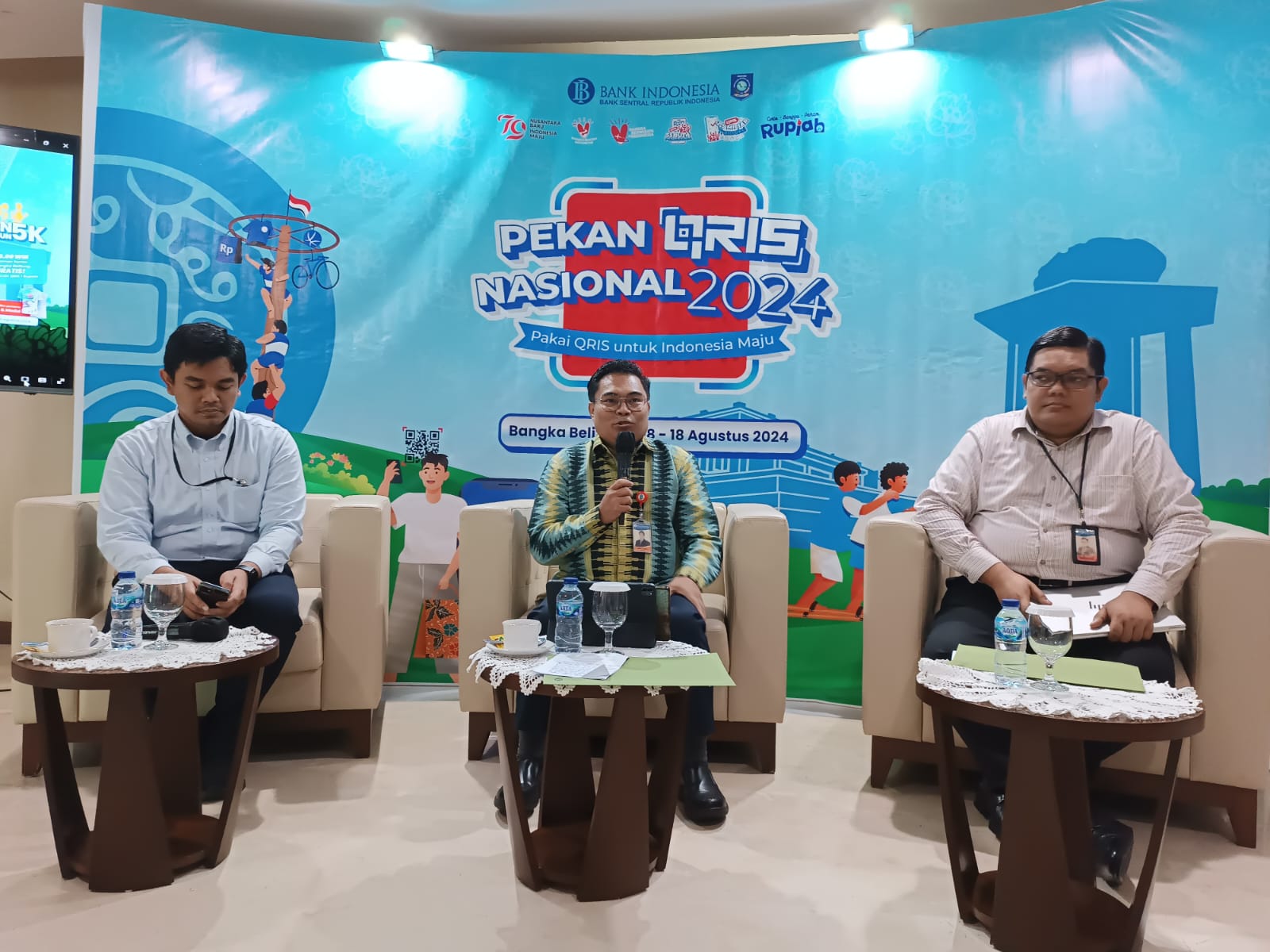 Pekan QRIS Nasional 2024, BI Babel Hadirkan Festival Belanja, Rekor Muri 1.079 Lempah Kuning dan Fun Run Rp1