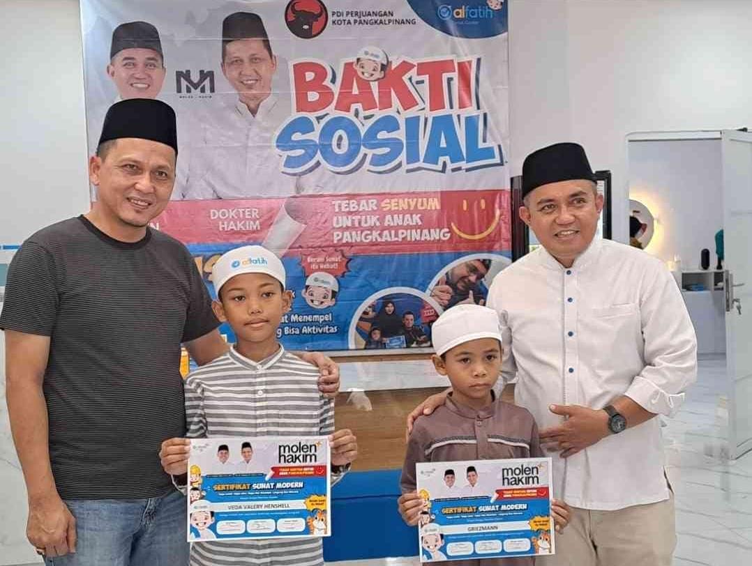 Sunatan Massal MH, Ratusan Anak Terima Manfaat Khitan Modern