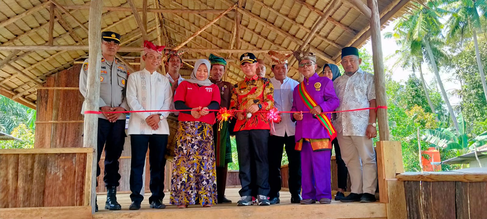 Balai Adat Laboe Oesang Diresmikan, Sarana Pelestarian Budaya Melayu