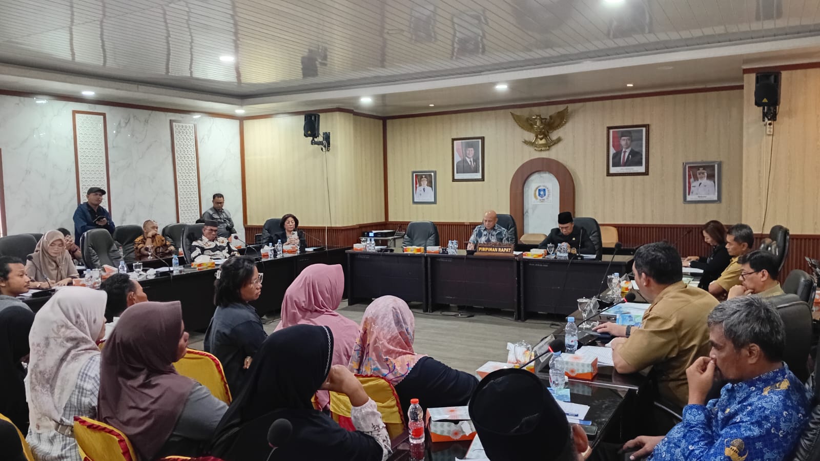 Rapat Dengar Pendapat DPRD Babel, Akhirnya Minta Aktivitas PT.Thorcon Stop Dulu di Gelasa