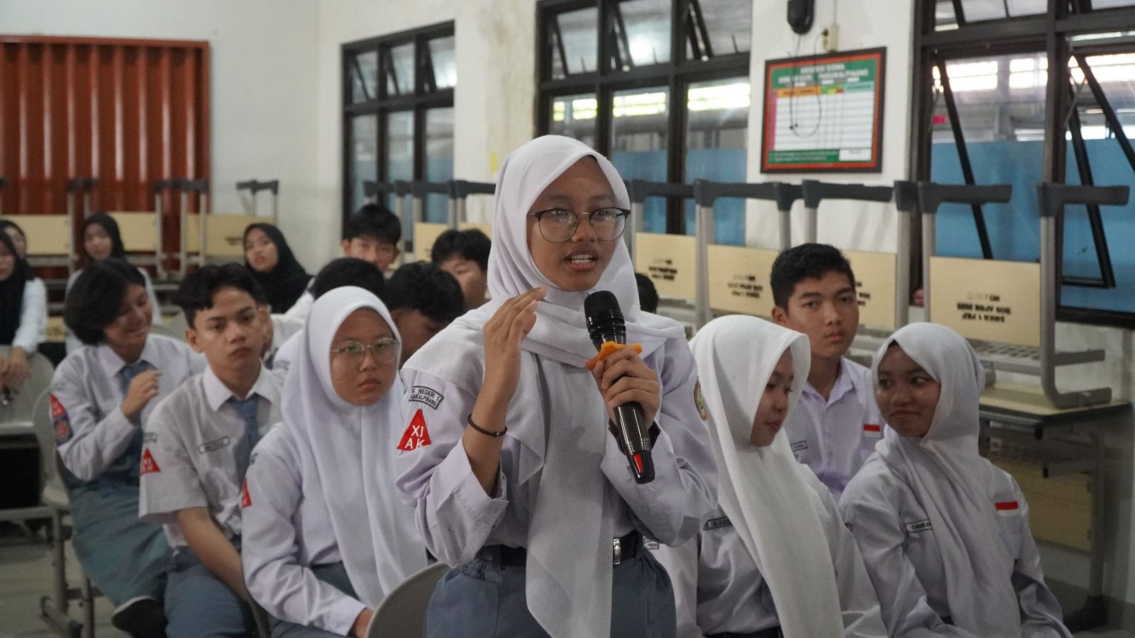 Imigrasi Dekatkan Edukasi Pencegahan TPPO ke Pelajar SMK Negeri 1 Pangkalpinang