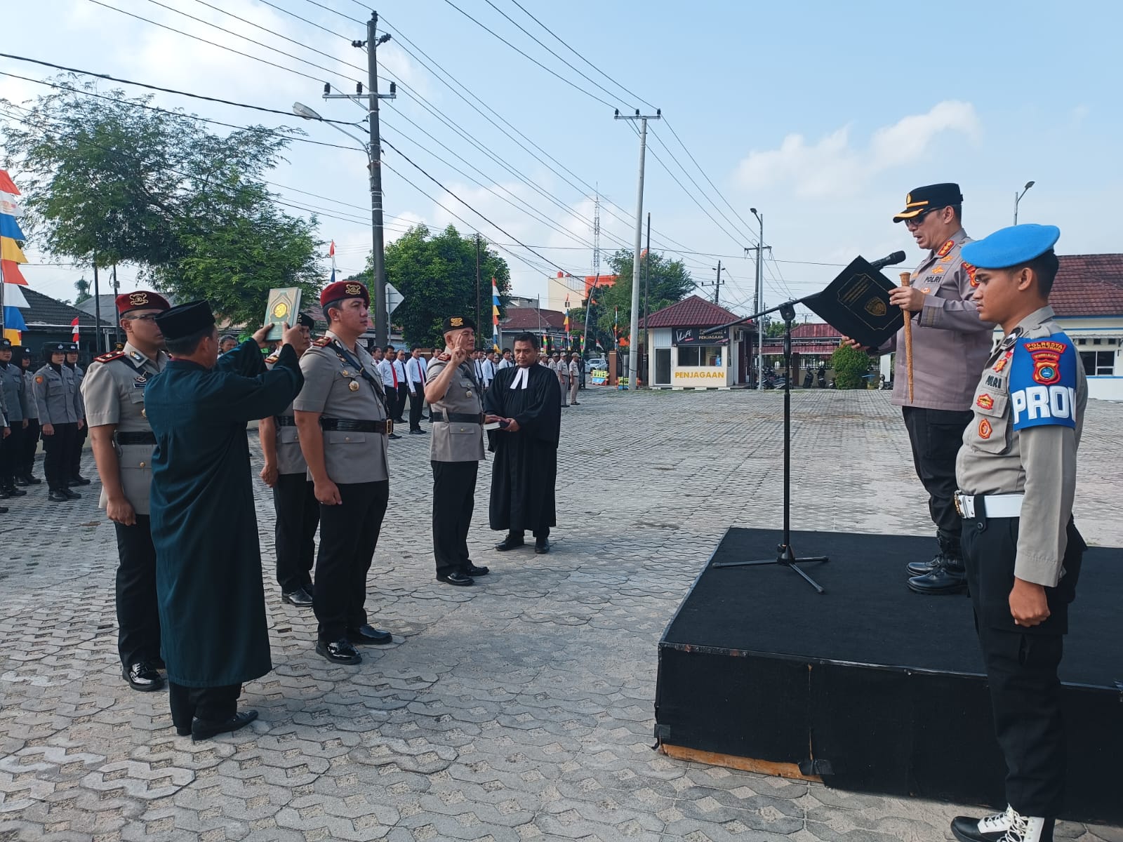 Dua Kasat Polresta Pangkalpinang Berganti, Kapolresta Minta Pejabat Baru Gercep Adaptasi