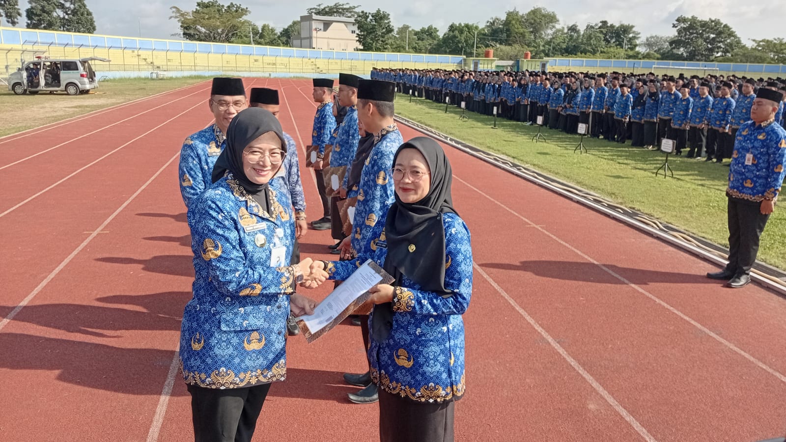 Wawako Pangkalpinang Tekankan Pencapaian Target Kinerja Bagi 2.758 PPPK Paruh Waktu 2025 Yang Dilantik