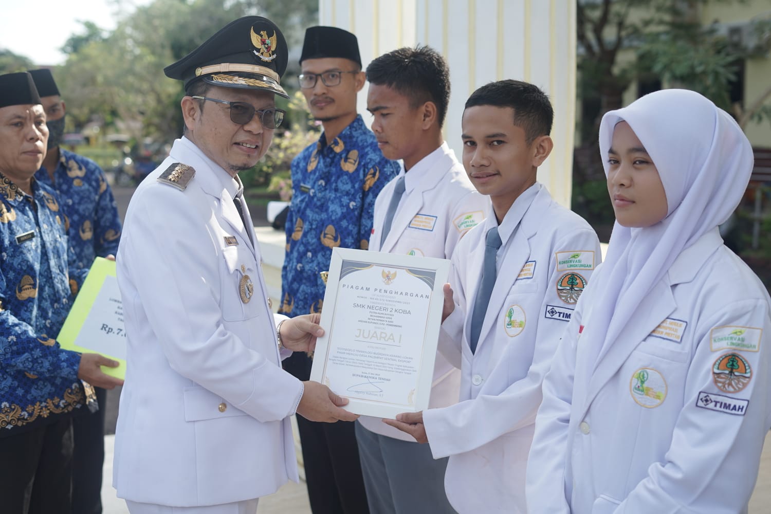 Sempat Gagal, Putra DKK Sukses Juara 1 Lomba TTG Tingkat Kabupaten Bateng 2023